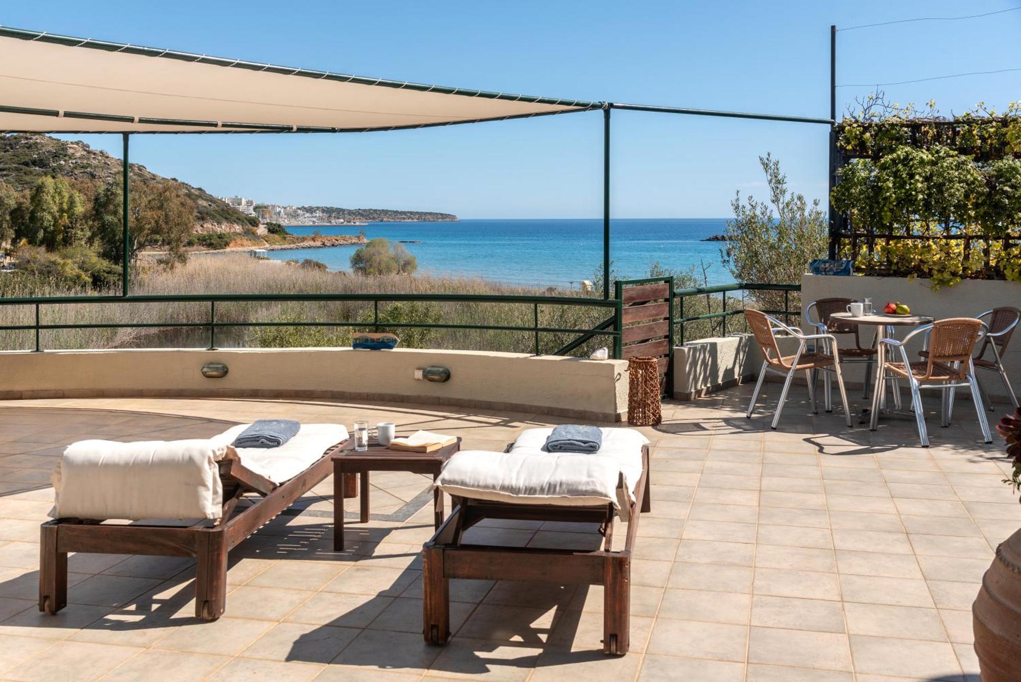 Coastal Dream Beachview Jacuzzi& Sauna Amoudara  Exterior foto