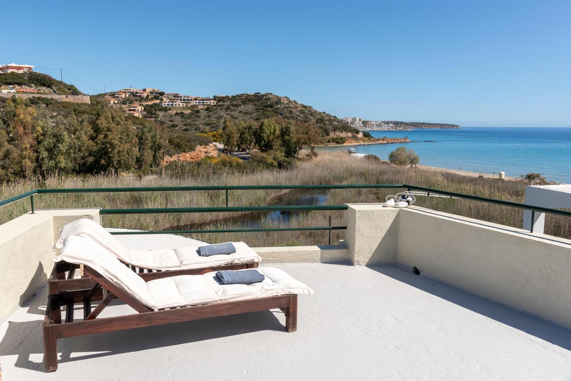 Coastal Dream Beachview Jacuzzi& Sauna Amoudara  Exterior foto