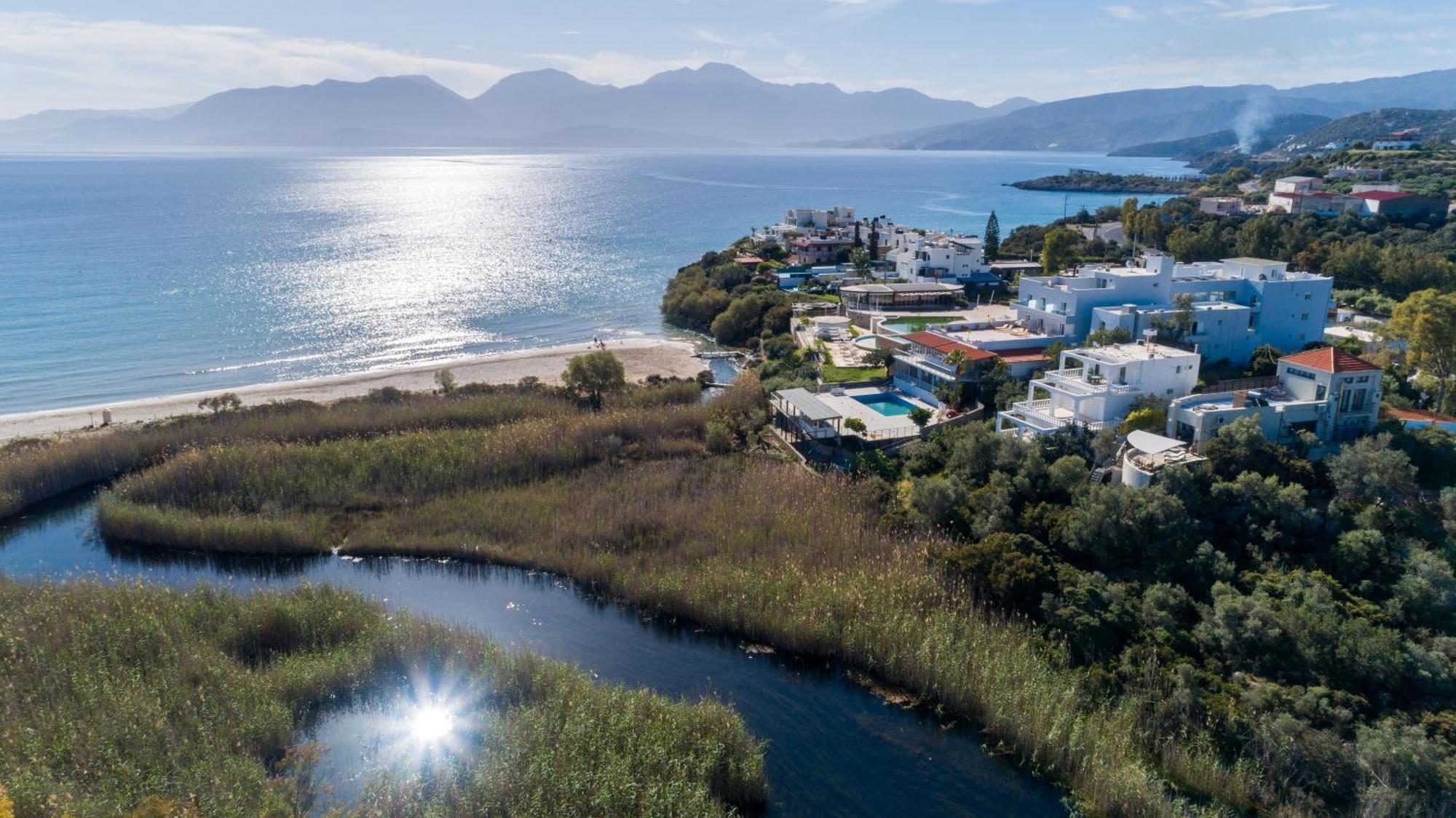 Coastal Dream Beachview Jacuzzi& Sauna Amoudara  Exterior foto