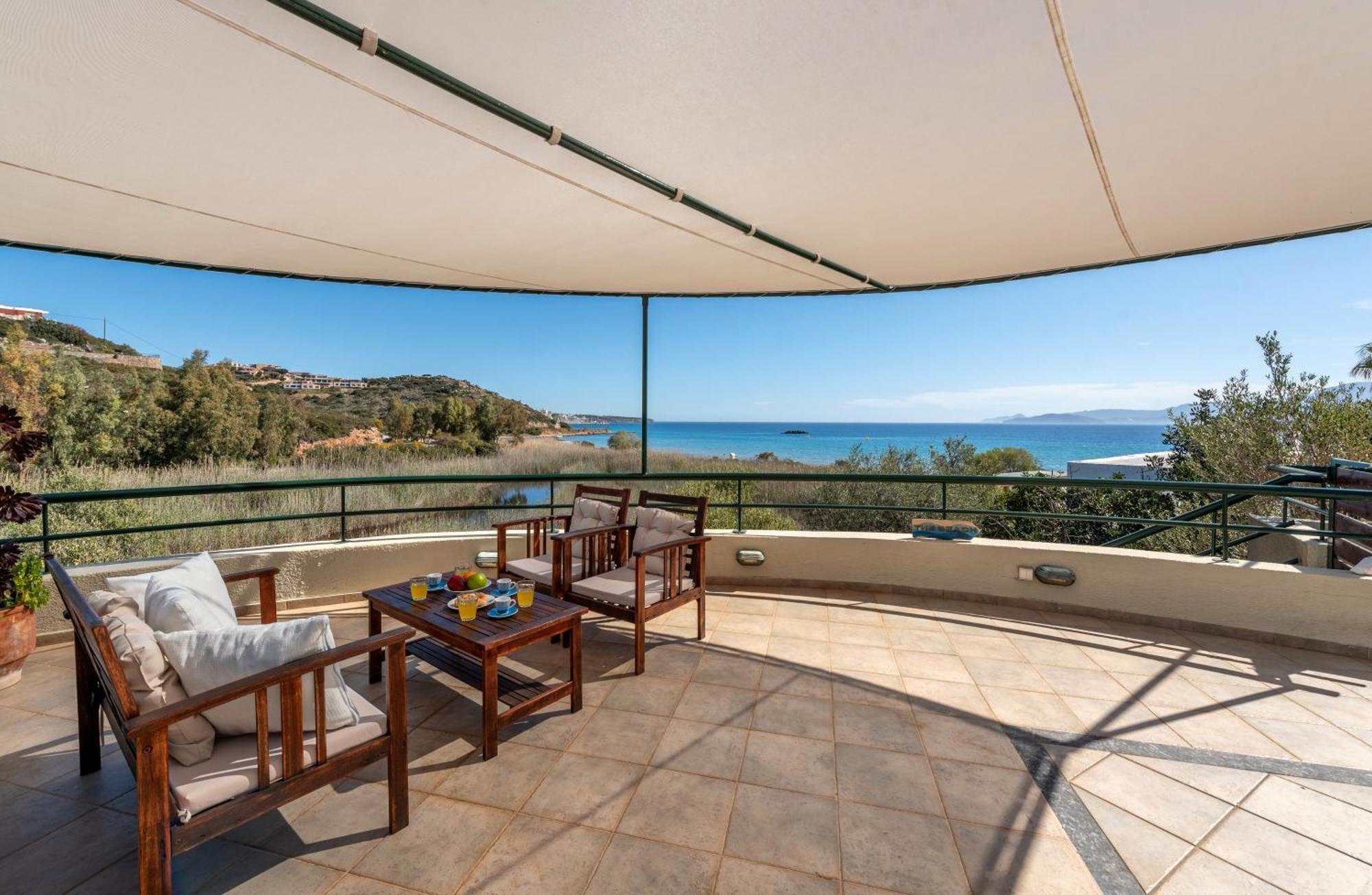 Coastal Dream Beachview Jacuzzi& Sauna Amoudara  Exterior foto