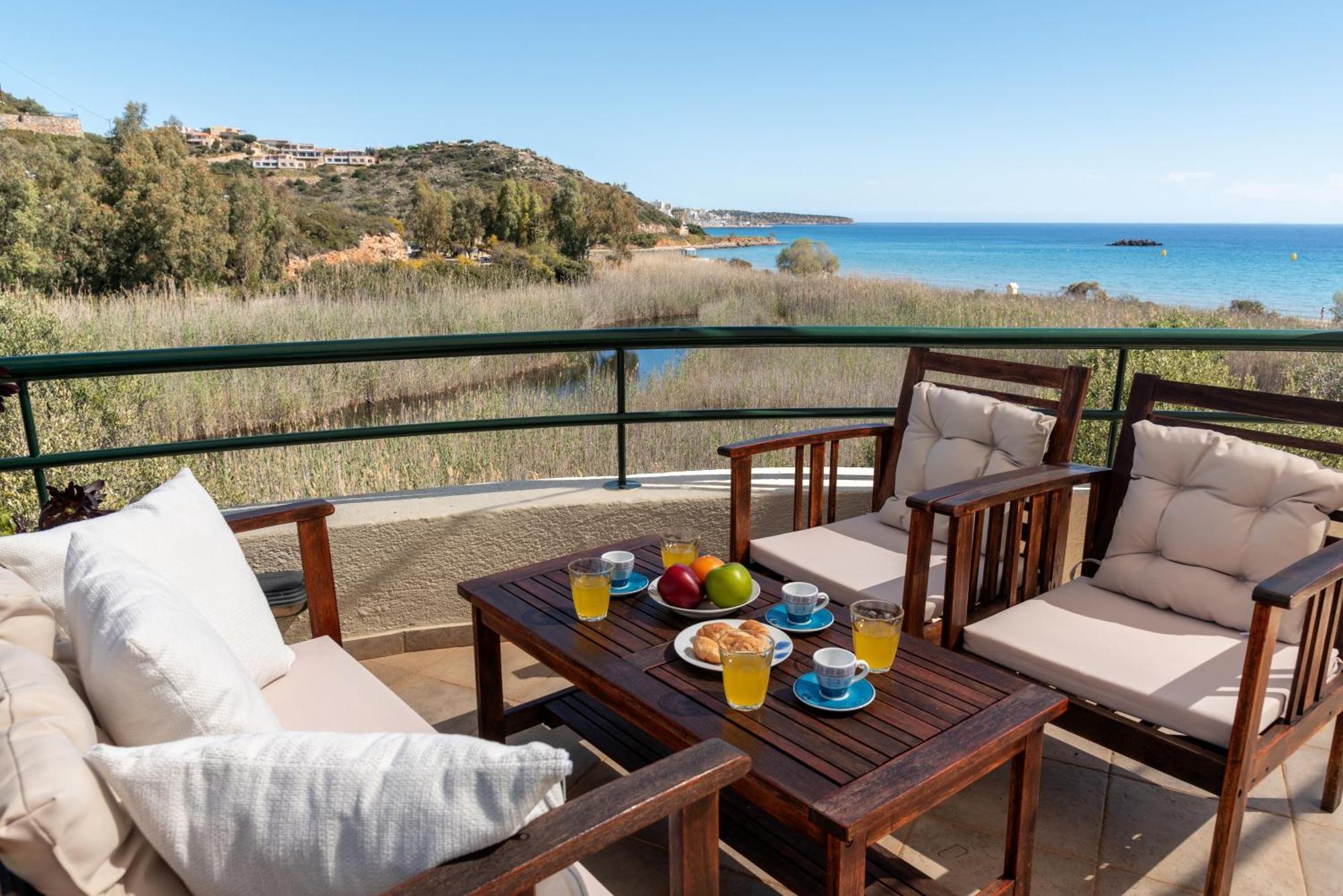 Coastal Dream Beachview Jacuzzi& Sauna Amoudara  Exterior foto