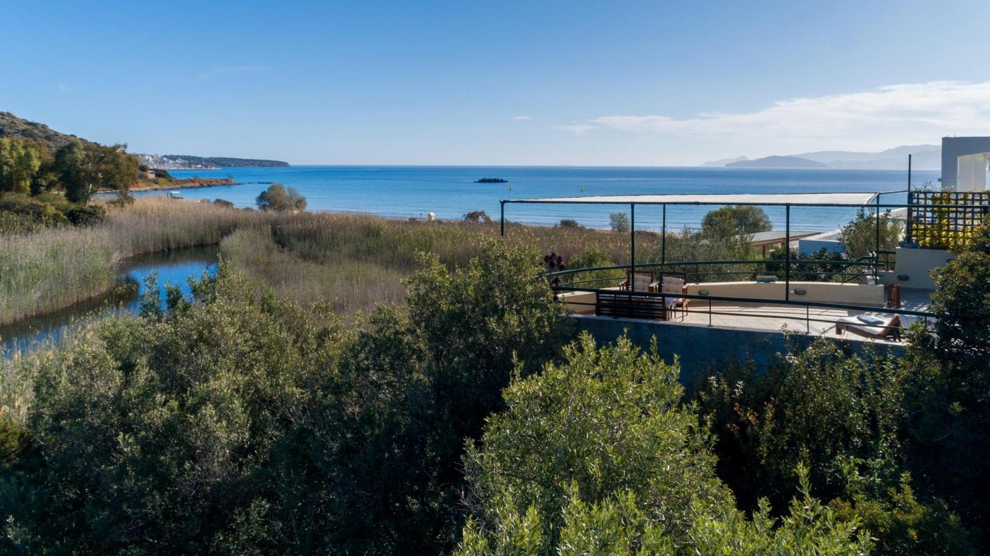 Coastal Dream Beachview Jacuzzi& Sauna Amoudara  Exterior foto