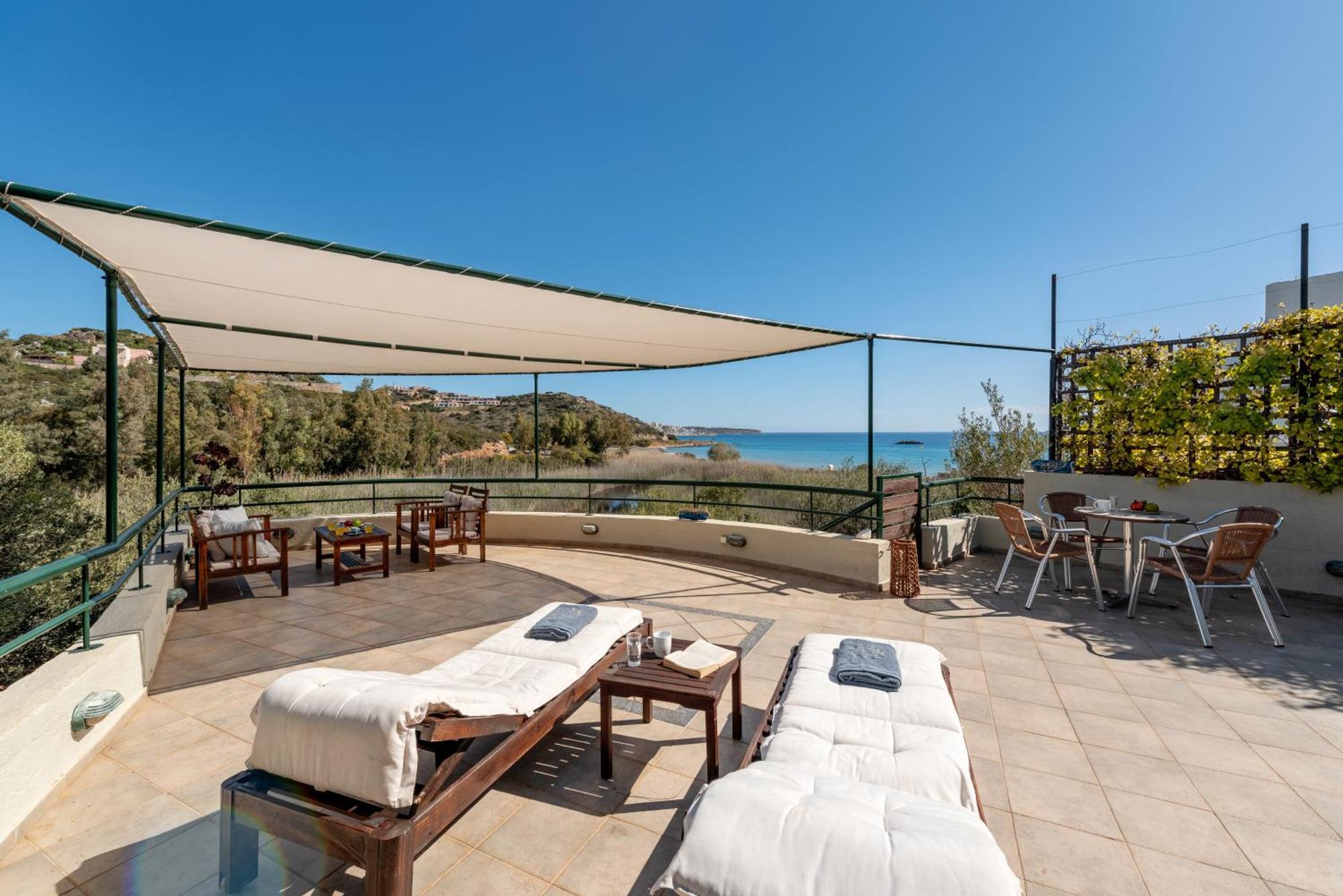 Coastal Dream Beachview Jacuzzi& Sauna Amoudara  Exterior foto